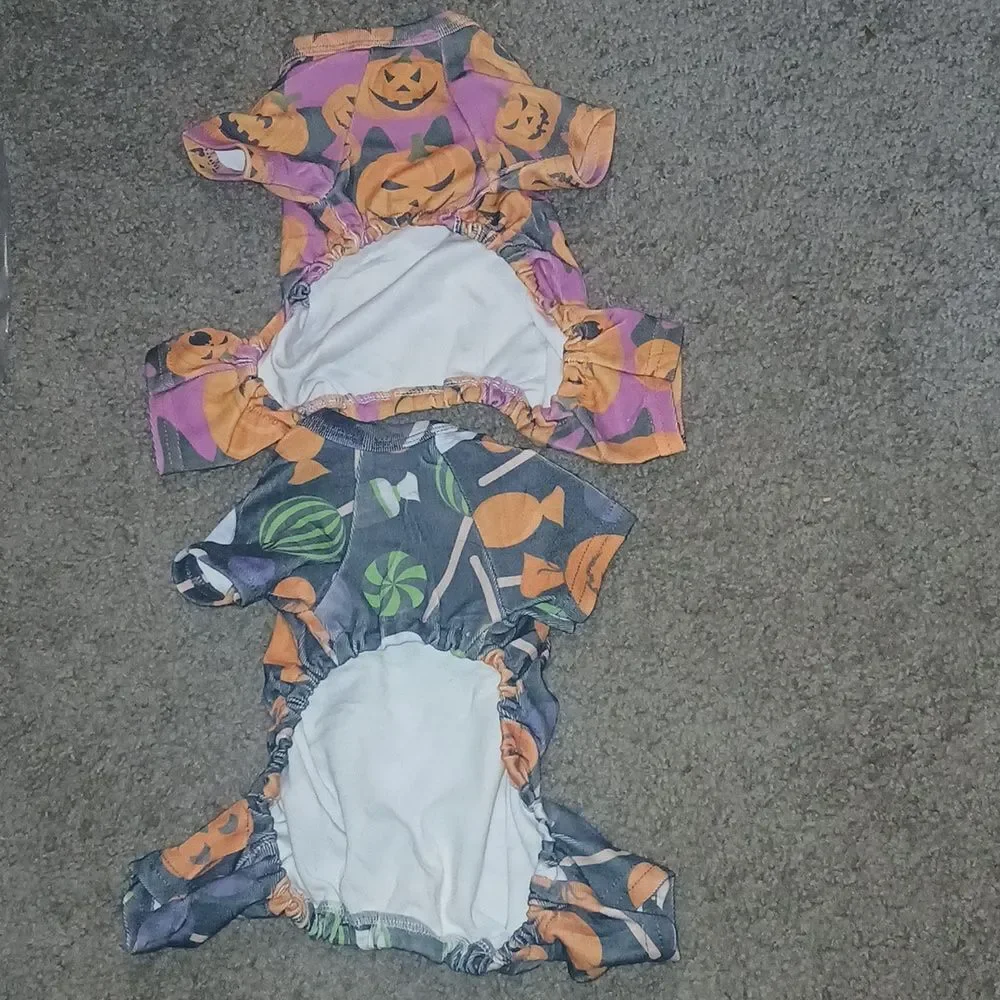 Halloween dog pajamas costume outfit Sz Small  NEW